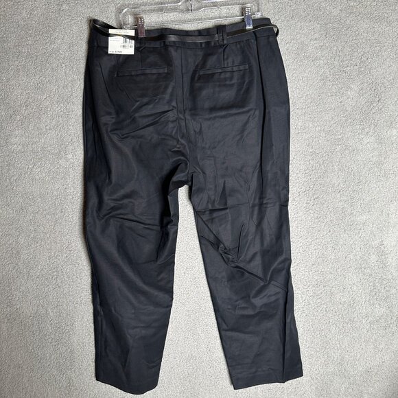 Charter Club Pants Womens 16W Black Curvy Fit Tummy Slimming Slim Leg Ankle - Picture 3 of 8